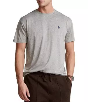 Футболка из джерси с короткими рукавами классического кроя Polo Ralph Lauren Performance, синий
