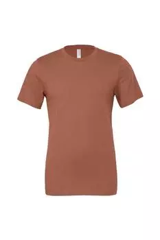 Футболка из джерси с круглым вырезом Bella + Canvas, красный