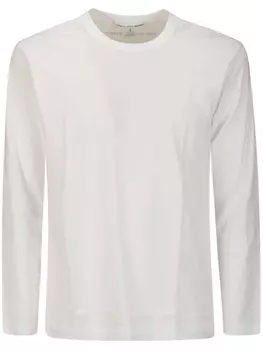 Футболка из джерси с круглым вырезом Comme Des Garons Рубашка, белый