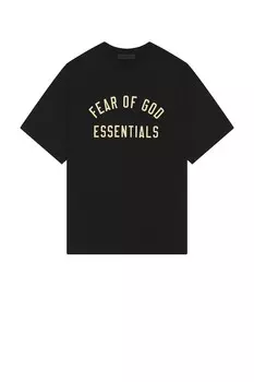Футболка из джерси с круглым вырезом Fear Of God Essentials, черный