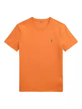 Футболка из джерси с круглым вырезом Polo Ralph Lauren, оранжевый