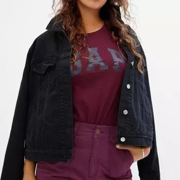 Футболка из джерси с логотипом Gap, фиолетовый