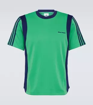 Футболка из джерси с логотипом x wales bonner Adidas, зеленый