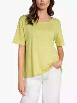 Футболка из джерси slub с заниженным плечом Celtic & Co., цвет Fennel