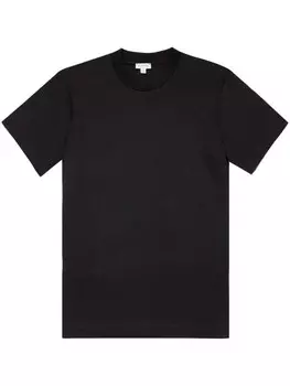 Футболка из джерси Sunspel, черный