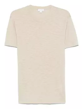 Футболка из джерси Sunspel, нейтральный