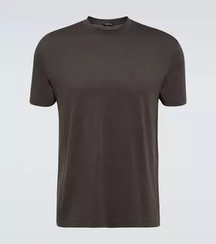 Футболка из джерси Tom Ford, черный