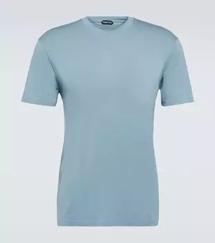 Футболка из джерси Tom Ford, синий