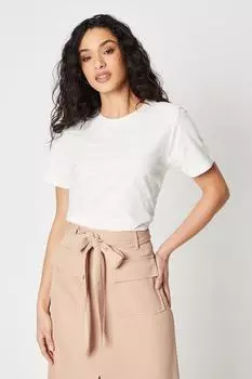 Футболка из фактурного джерси Debenhams, белый