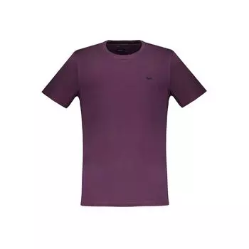 Футболка из фиолетового хлопка Harmont & Blaine