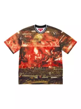 Футболка из футбольного джерси Venci Per Noi Supreme, красный