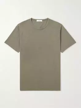 Футболка из хлопчатобумажного джерси, окрашенная в готовом виде MR P., зеленый