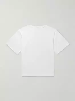 Футболка из хлопчатобумажной ткани AMOMENTO, белый