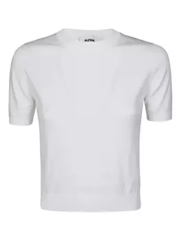 Футболка из хлопка ALPHA STUDIO, белый