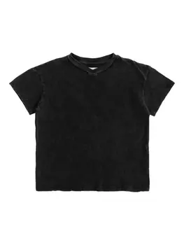 Футболка из хлопка American Vintage Kids, черный