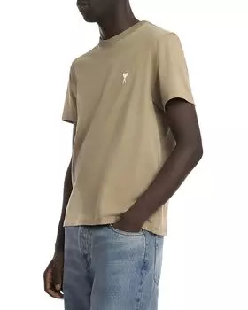 Футболка из хлопка Ami de Coeur, коричневый/бежевый