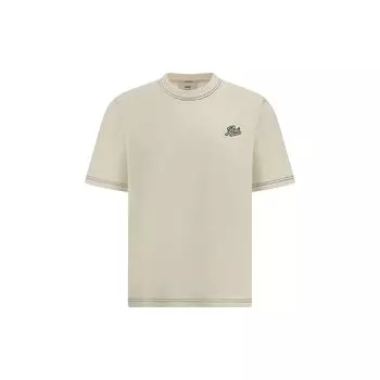 Футболка из хлопка AMI Paris