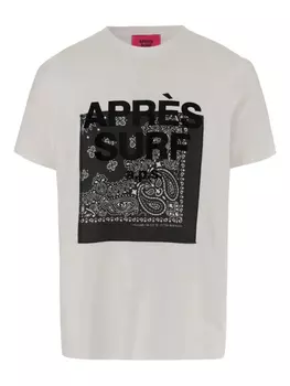Футболка из хлопка Aprs Surf, белый