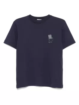 Футболка из хлопка Autry, синий