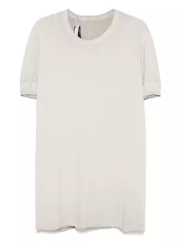 Футболка из хлопка Boris Bidjan Saberi, серый