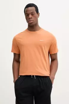 Футболка из хлопка CONTRAST CONNOR Pepe Jeans, оранжевый
