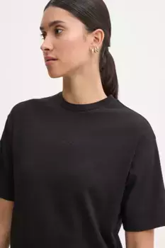 Футболка из хлопка цвета красного дерева Picture, черный