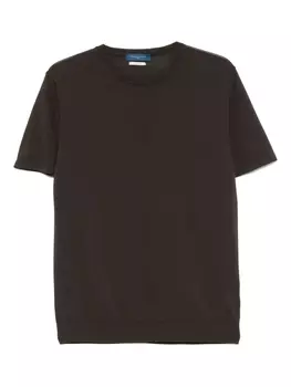 Футболка из хлопка Daniele Fiesoli, коричневый