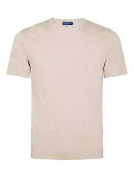 Футболка из хлопка Daniele Fiesoli, нейтральный