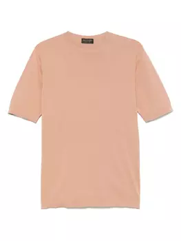 Футболка из хлопка Dell'oglio, нейтральный