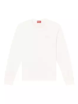 Футболка из хлопка Diesel, белый