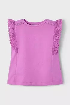 Футболка из хлопка для детей Mayoral, розовый