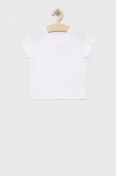 Футболка из хлопка для детей United Colors Of Benetton, белый