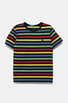 Футболка из хлопка для детей United Colors Of Benetton, желтый