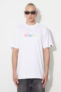 Футболка из хлопка Ellesse, белый