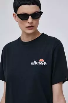 Футболка из хлопка Ellesse, черный