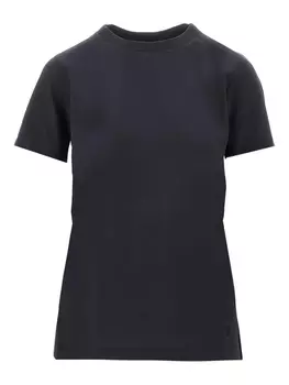 Футболка из хлопка Emporio Armani, синий