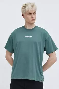Футболка из хлопка ENTERPRISE TEE SS Dickies, зеленый