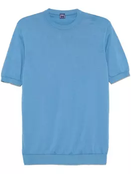 Футболка из хлопка Fedeli, синий