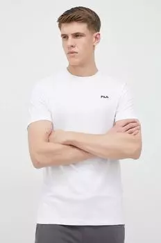Футболка из хлопка Fila, белый