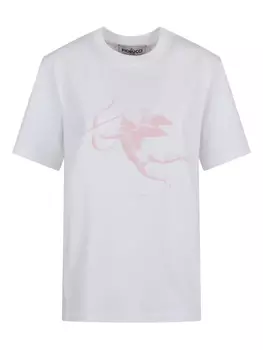 Футболка из хлопка Fiorucci, белый