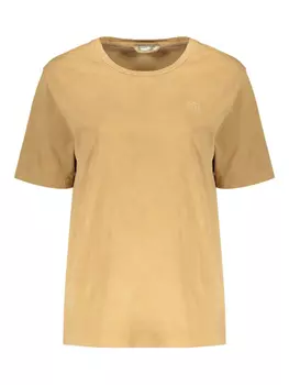 Футболка из хлопка Herno, желтый