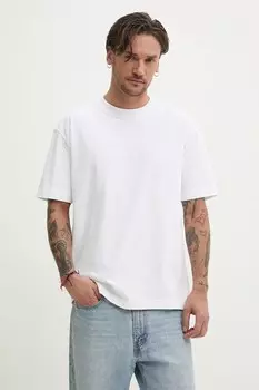 Футболка из хлопка Hollister Co., белый