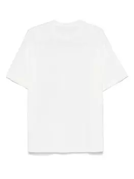 Футболка из хлопка Homme Pliss Issey Miyake, белый