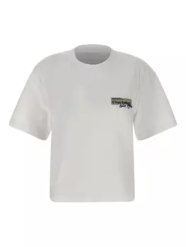 Футболка из хлопка Iceberg, белый