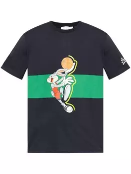 Футболка из хлопка Iceberg x Looney Tunes, синий
