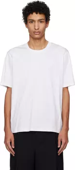 Футболка из хлопка Jil Sander, белый