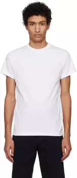 Футболка из хлопка Jil Sander, белый