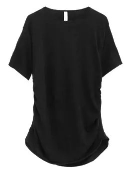 Футболка из хлопка Lauren Manoogian, черный