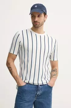 Футболка из хлопка Lindbergh, белый