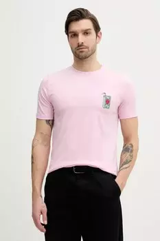 Футболка из хлопка Lindbergh, розовый